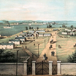 Fort McHenry, Baltimore, Maryland in the 19th Century
