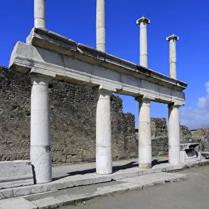 The Forum area of Pompeii
