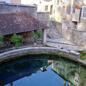 The Fosse Dionne Print in Tonnerre The Fosse Dionne Print in Tonnerre