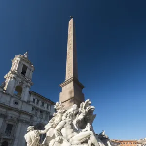 Fountain of the Four Rivers, Piazza Navona, Rome