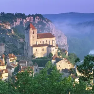 France -St Cirq Lapopie Print France -St Cirq Lapopie Print