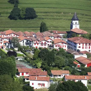 France, village, basque, countryside, escapism France, village, basque, countryside, escapism