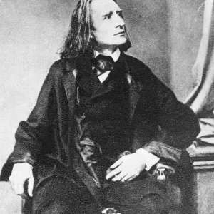 1858 Print of Franz Liszt 1858 Print of Franz Liszt