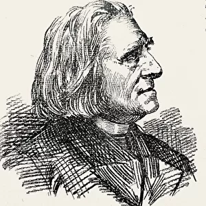 Franz Liszt, composer, 1811-1886