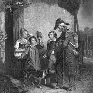 French War Veteran Returns To Family French War Veteran Returns To Family