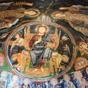 Goreme Cave Church Fresco Print Goreme Cave Church Fresco Print