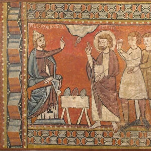 Fresco with Miracle of the Jewels
