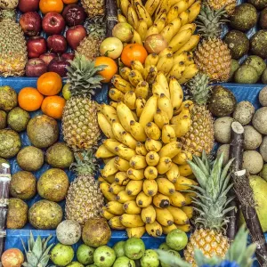 Fresh Tropic Fruit Market Print Fresh Tropic Fruit Market Print
