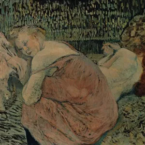 Two Friends, 1895. Artist: Toulouse-Lautrec, Henri, de (1864-1901) Two Friends, 1895. Artist: Toulouse-Lautrec, Henri, de (1864-1901)