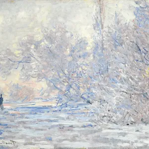 Frost in Giverny (Le Givre à Giverny), 1885 Frost in Giverny (Le Givre à Giverny), 1885