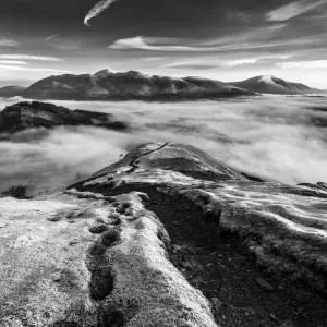 Frosty Fells Sunrise, Cumbria, Lake District