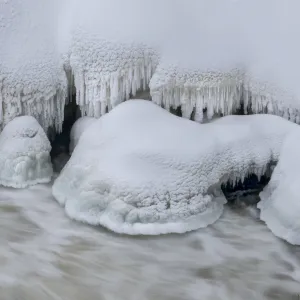 Frozen waterfall magic