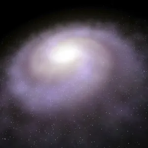 Galaxy in space Galaxy in space