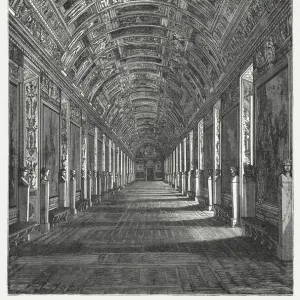 Gallery of Maps, Vatican, published in 1878