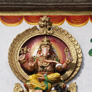 Ganesh figure on Sri Chamundeshwari Temple, Chamundi Hill, Mysore, Karnataka, South India, India, South Asia, Asia
