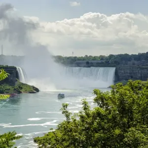 A general view of Canadian Niagara Falls area A general view of Canadian Niagara Falls area
