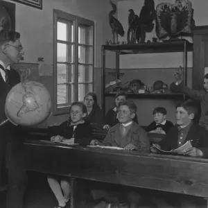 1929 Geography Class Print, Neu-Jerusalem School 1929 Geography Class Print, Neu-Jerusalem School