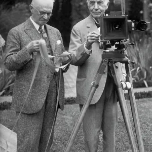 George Eastman W/Thomas Edison George Eastman W/Thomas Edison