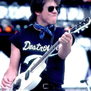 George Thorogood On Stage At Live Aid George Thorogood On Stage At Live Aid