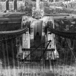 George Washington Bridge Construction Print, circa 1928 George Washington Bridge Construction Print, circa 1928