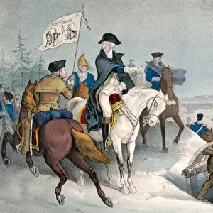 George Washington Crosses the Delaware River, 1776