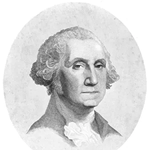 George Washington engraving 1859