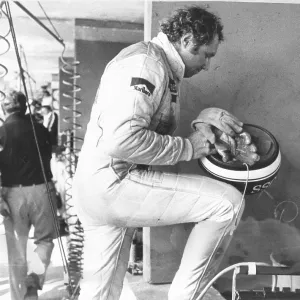 German racing driver Jochen Mass German racing driver Jochen Mass