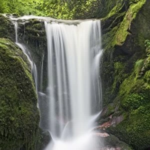 Geroldsau waterfall, Black Forest mountain range, Baden-Wuerttemberg, Germany, Europe
