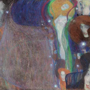 Ghost Lights. Artist: Klimt, Gustav (1862-1918)
