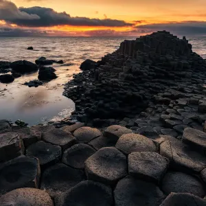 The Giants Causeway, Bushmills, County Antrim, Northern Ireland The Giants Causeway, Bushmills, County Antrim, Northern Ireland