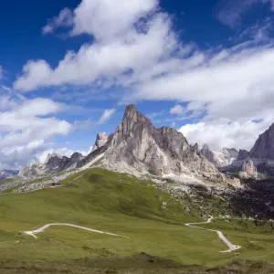 Giau Pass and Dolomites Landscape Print Giau Pass and Dolomites Landscape Print