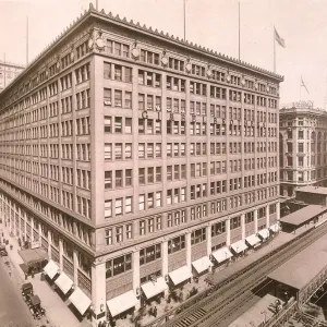 Gimbel Brothers Department Store Print circa 1920 Gimbel Brothers Department Store Print circa 1920