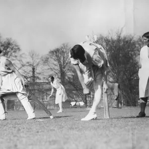 Girls Cricket Practice Girls Cricket Practice