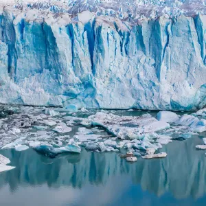 Glacier Perito Moreno National Park in autumn. Argentina, Patagonia