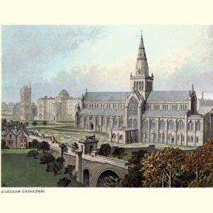 Glasgow Cathedral, Scotland, 19th Century
