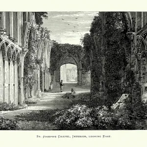 Glastonbury Abbey - St Joseph's Chapel