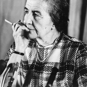 Moments of Influence: Historic Leaders in Focus Collection: Golda Meir