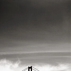 Golden Gate bridge with fog