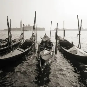 Venice Gondolas and San Giorgio Maggiore Print Venice Gondolas and San Giorgio Maggiore Print