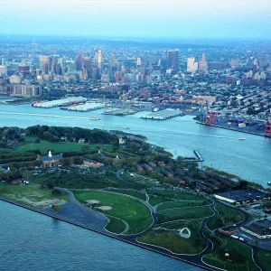 Governors Island and Brooklyn New York