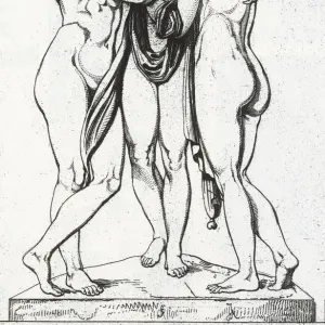 The Three Graces Engraving