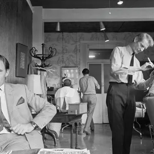 Graham Hill Gets A Haircut