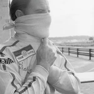 Graham Hill At Track Graham Hill At Track