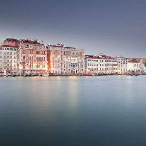 Grand Canal, Canal Grande at dawn, Venice, Venezien, Italy