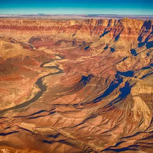 Grand Canyon Aerial Print Grand Canyon Aerial Print