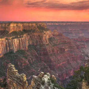 Grand Canyon North Rim Cape Royale Stone Print Grand Canyon North Rim Cape Royale Stone Print