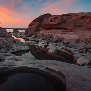 Grand canyon of Thailand / stone mountain at Sam Phan Bok