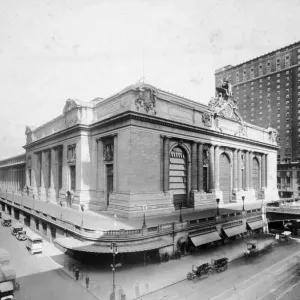 Print of Grand Central Terminal, 1915 Print of Grand Central Terminal, 1915