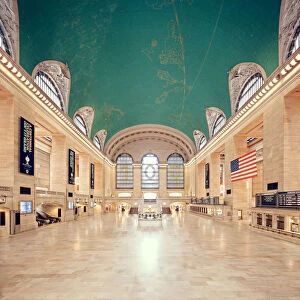 Empty Grand Central Terminal
