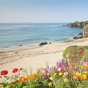Grand Sables beach at Le Pouldu, Brittany, France